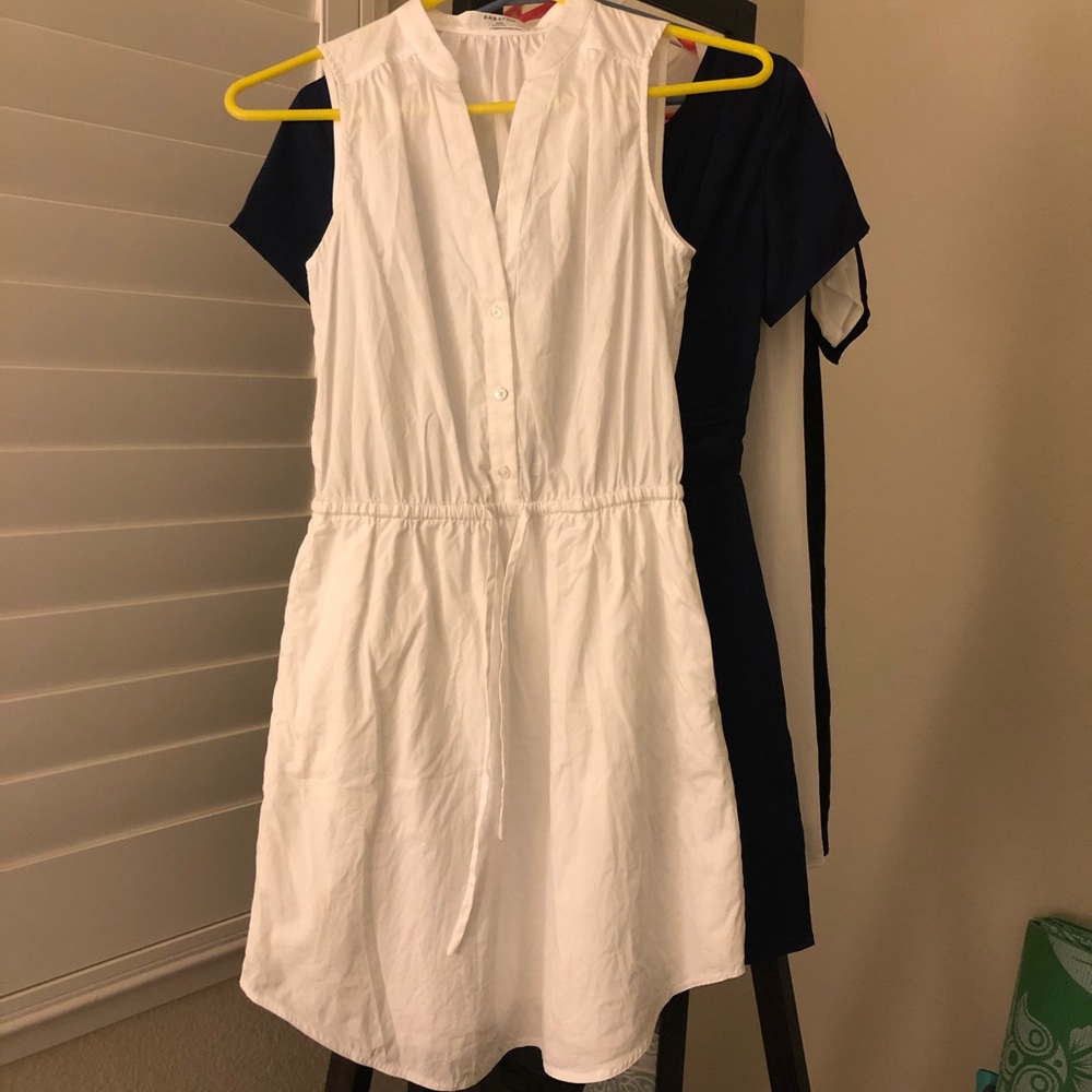 Aritzia bridal shower white dress